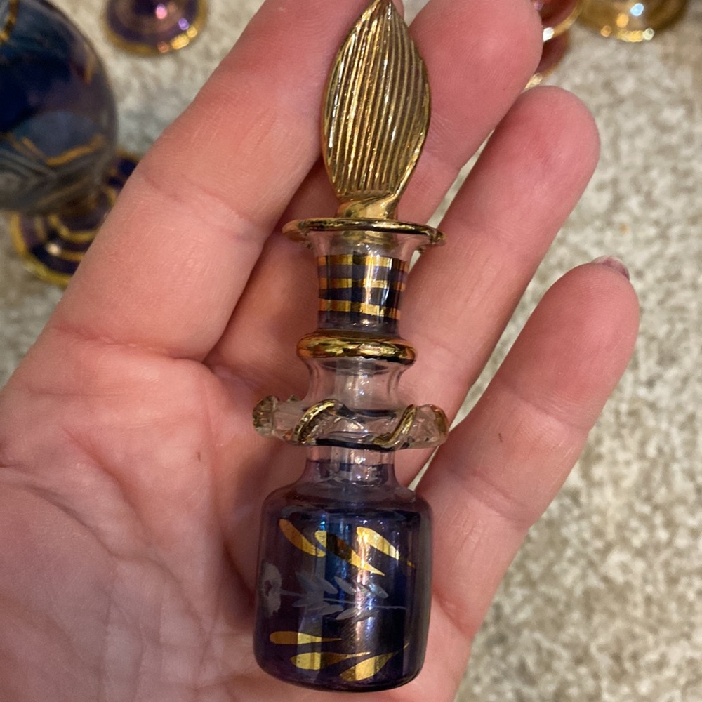 Egyptian Handblown glass perfume bottles - Picture 10 of 13